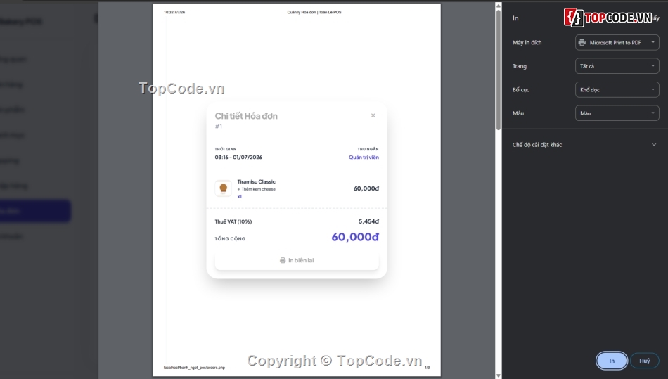 Website quản lý,quản lý,bán bánh ngọt